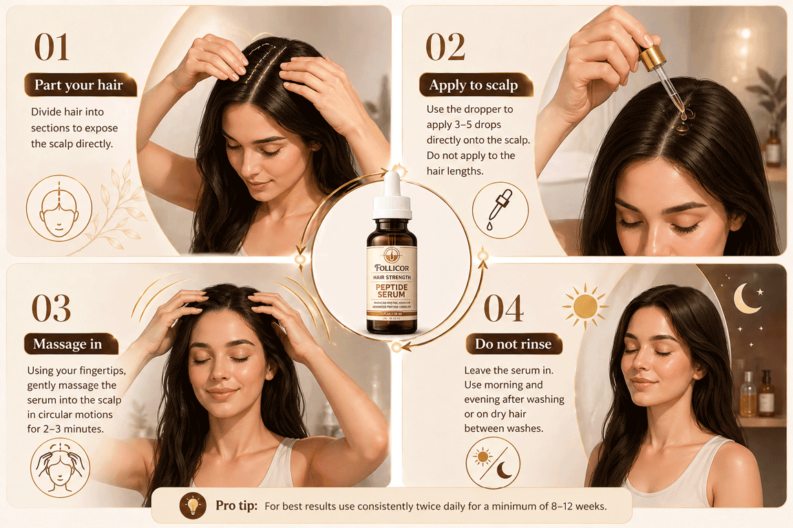 How to use the Peptide Serum